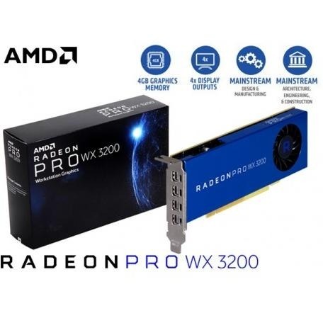 捷大電腦 AMD超微 Radeon Pro WX3200 4GB GDDR5 工作站 繪圖卡 顯示卡-細節圖2