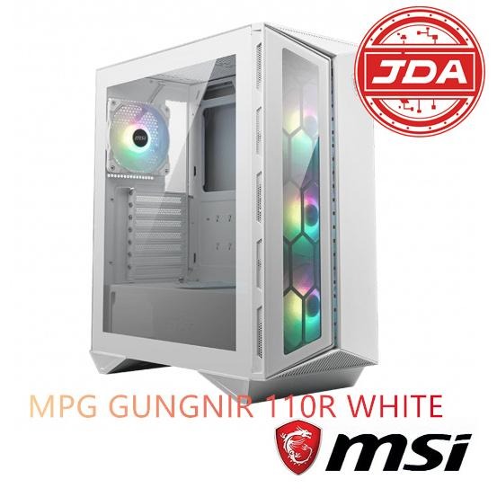 捷大電腦 微星 MSI MPG GUNGNIR 110R WHITE 電腦機殼-細節圖2