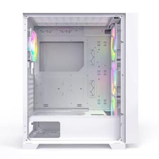捷大電腦 君主 AIR 1000 PREMIUM 豪華版 白 玻璃透側 E-ATX 電腦 機殼白/黑兩色-細節圖3