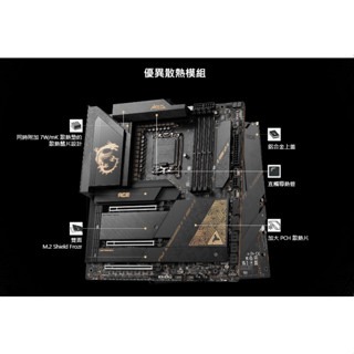 捷大電腦 微星 MSI  MEG Z790 ACE 主機板-細節圖4