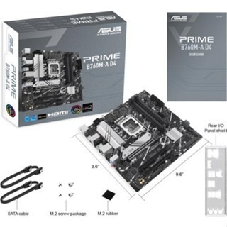 捷大電腦 華碩 ASUS PRIME B760M-A  D4 主機板-細節圖3