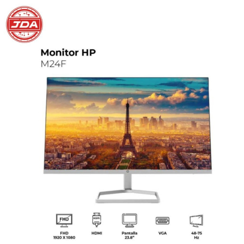 捷大電腦 惠普 HP M24f 護眼美型 24型 三邊窄框 IPS FHD 低藍光 螢幕
