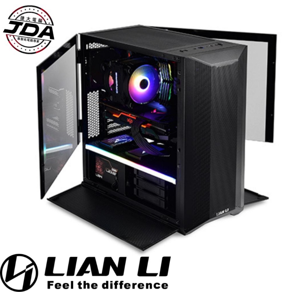 捷大電腦 聯力 LIAN LI LANCOOL II Performance E ATX 電腦機殼 電競機殼-細節圖2