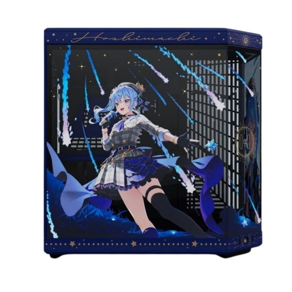 HYTE Y70 Hoshimachi Suisei 星街彗星 聯名限量版 全景玻璃機殼(附限量聯名掛軸)-細節圖4