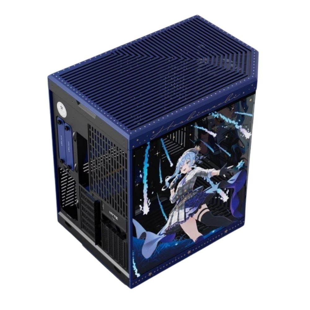 HYTE Y70 Hoshimachi Suisei 星街彗星 聯名限量版 全景玻璃機殼(附限量聯名掛軸)-細節圖5