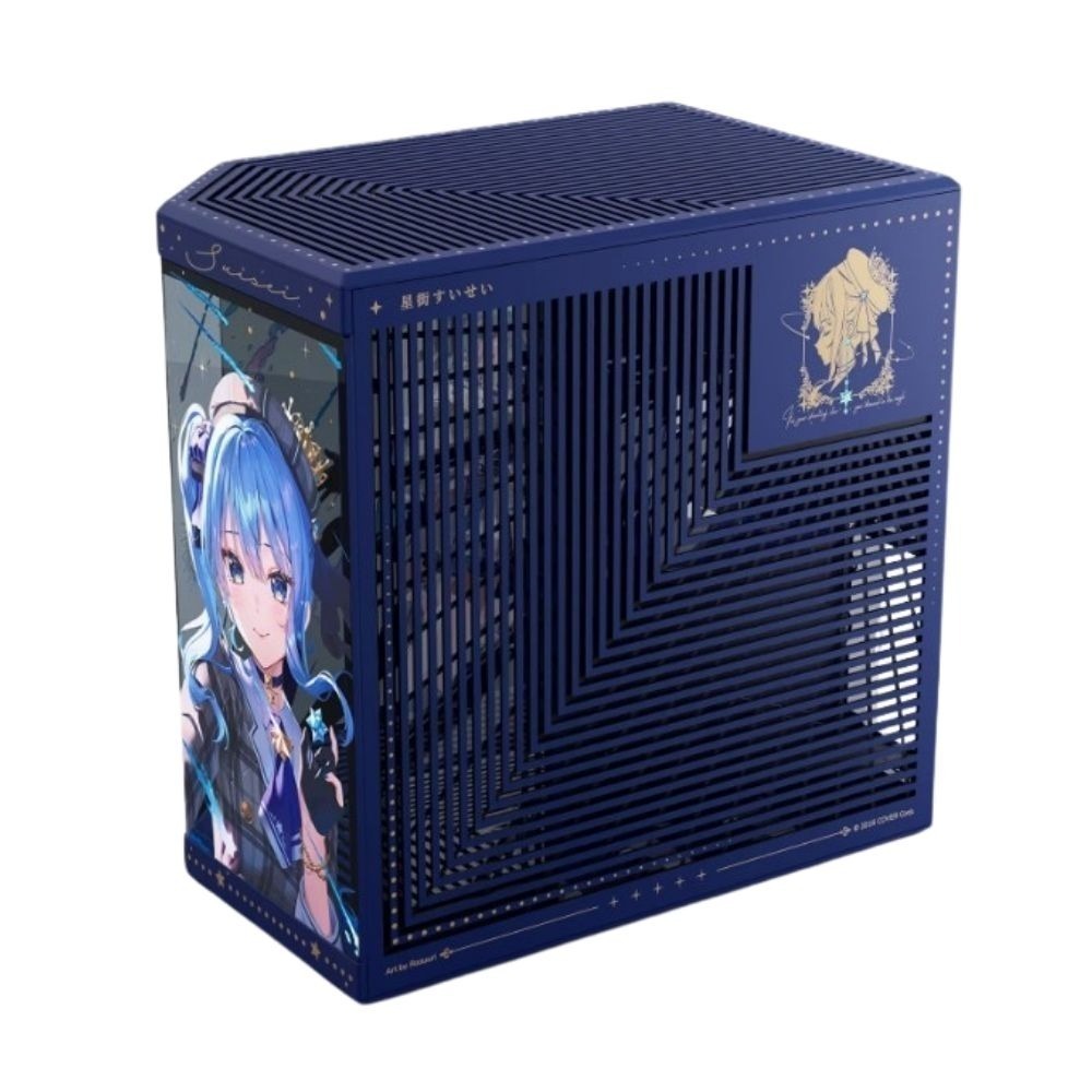 HYTE Y70 Hoshimachi Suisei 星街彗星 聯名限量版 全景玻璃機殼(附限量聯名掛軸)-細節圖6