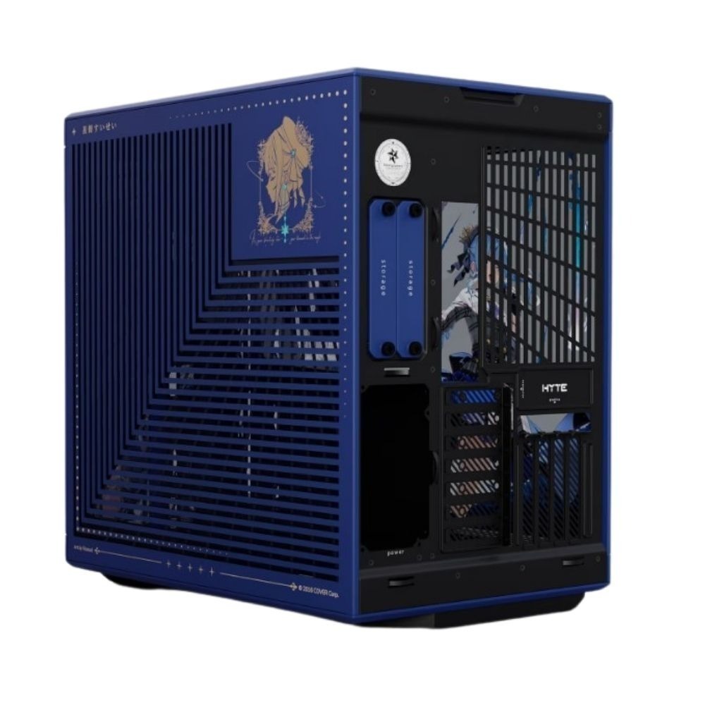 HYTE Y70 Hoshimachi Suisei 星街彗星 聯名限量版 全景玻璃機殼(附限量聯名掛軸)-細節圖7