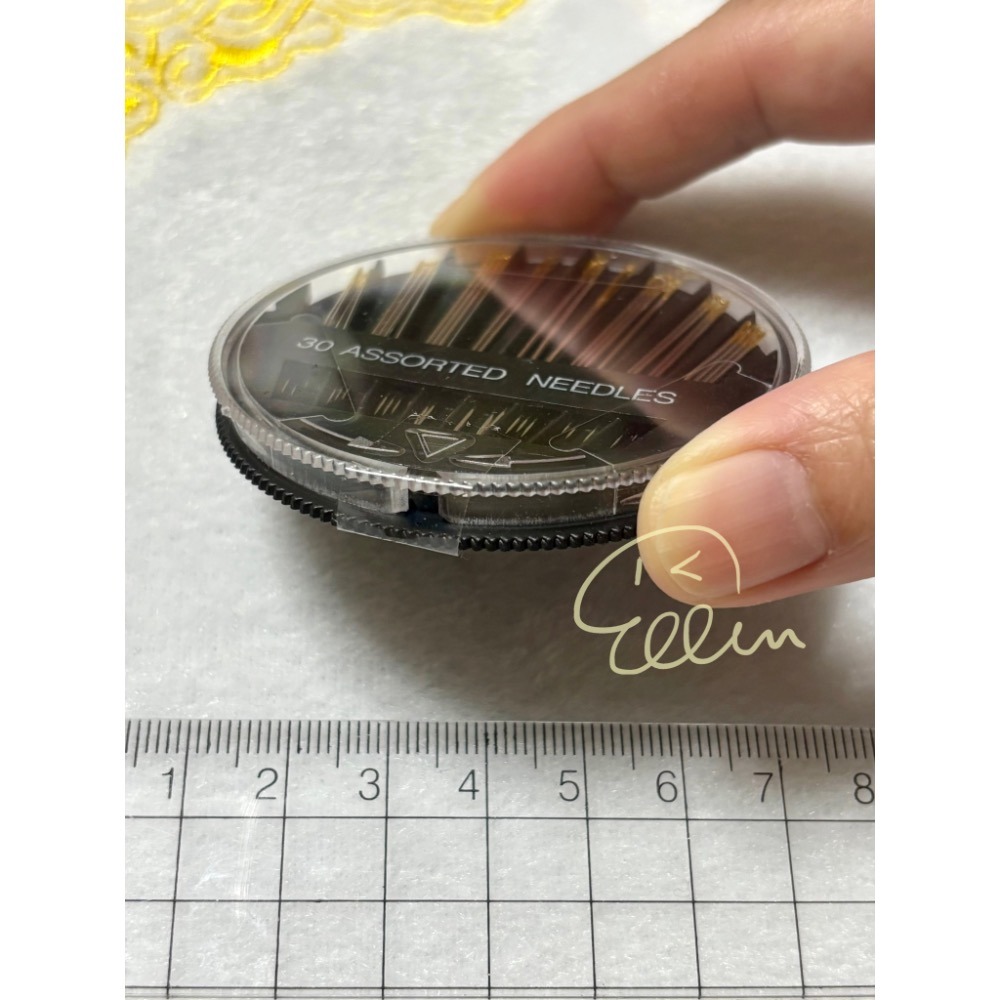[手作材料工具] 盒裝 縫針 縫衣針/金尾縫針/手縫針/縫紉工具/圓盤裝 30支裝 M02-細節圖2