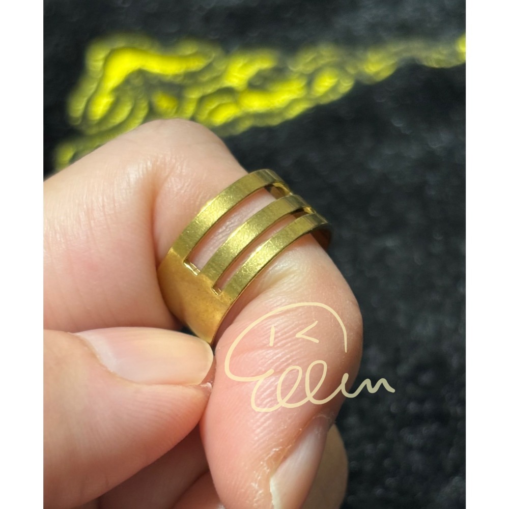 [手作材料工具] 黃銅 開圈戒指/開C圈工具/手工開圈工具/開口圈輔助工具 M05-細節圖3