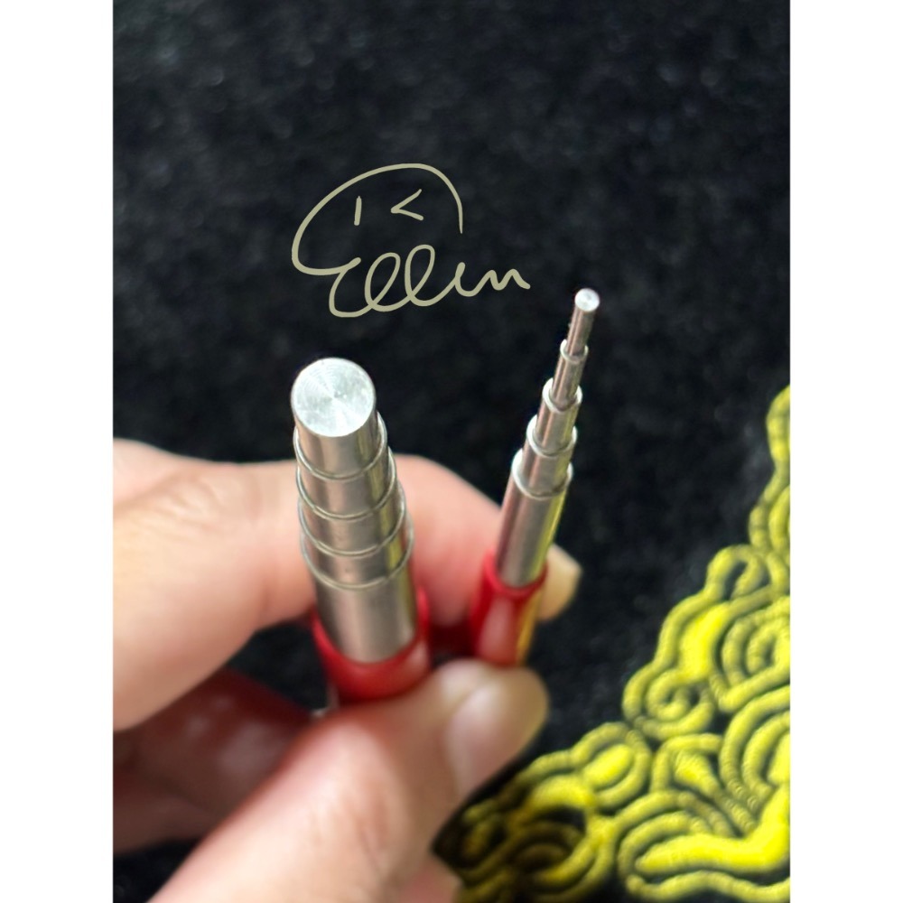 [手作材料工具] 五段式 繞線棒 套組/線圈繞線/線圈製作/繞線工具/編繩/一組兩支 M06-細節圖3