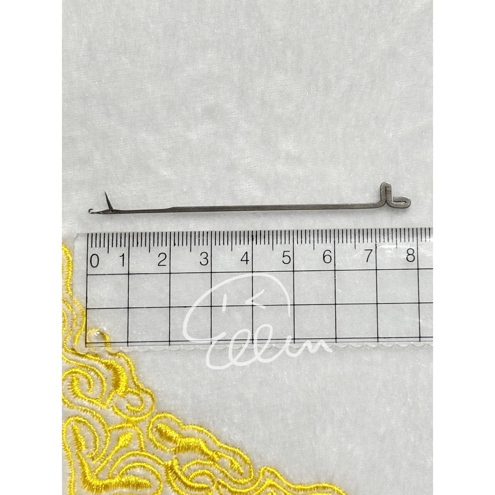 [手作材料工具] 無柄 三通鈎針 三通針/串珠工具/手工穿珠勾線/毛線藏線 一支 M10-細節圖2