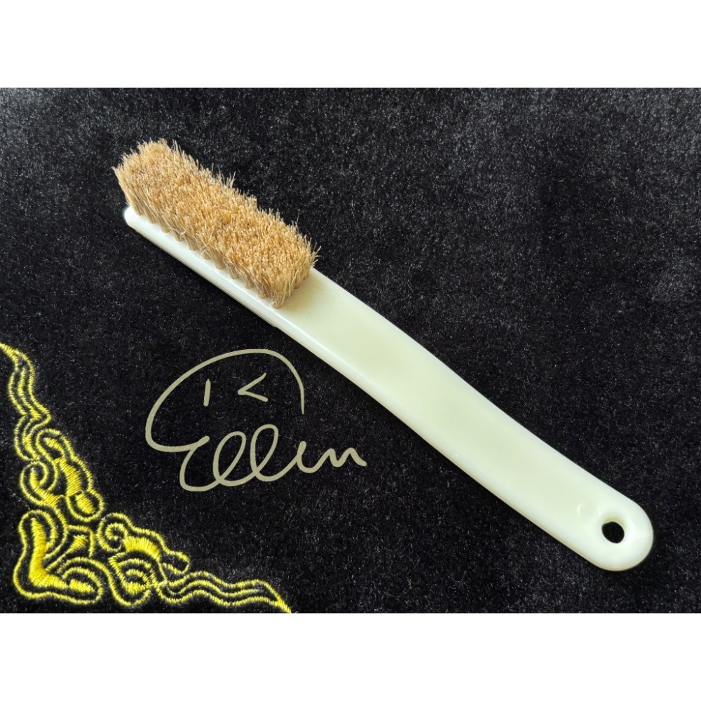 [手作材料工具] 豬毛刷 豬鬃刷/清潔刷/清潔工具/文玩玉石清理上油保養 一支 M08-細節圖2