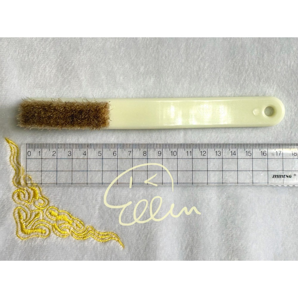 [手作材料工具] 豬毛刷 豬鬃刷/清潔刷/清潔工具/文玩玉石清理上油保養 一支 M08-細節圖3