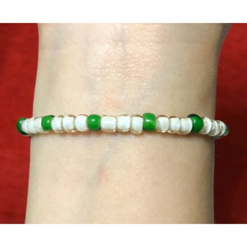 亮眼繽紛 點眼琉璃 串珠 手鍊/手環/手串/手珠 彈性線 B619-細節圖3