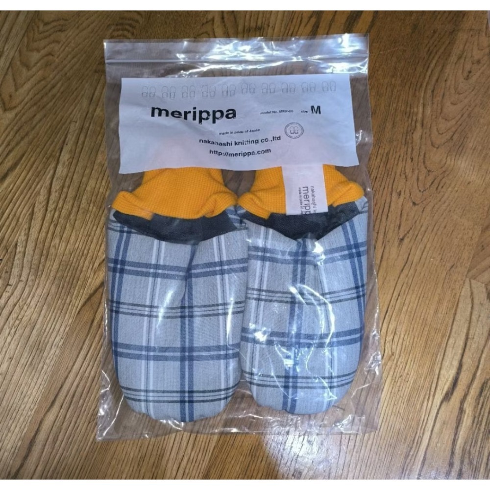 【日本直送】Merippa 春夏款隨機條紋 可翻室內拖鞋 全新未使用 日本正品現貨-規格圖6