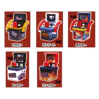 【愛蛋客】現貨 扭蛋 轉蛋 J.DREAM 遊戲拳擊機模型 拳擊機器 打擊 全5種-細節圖2