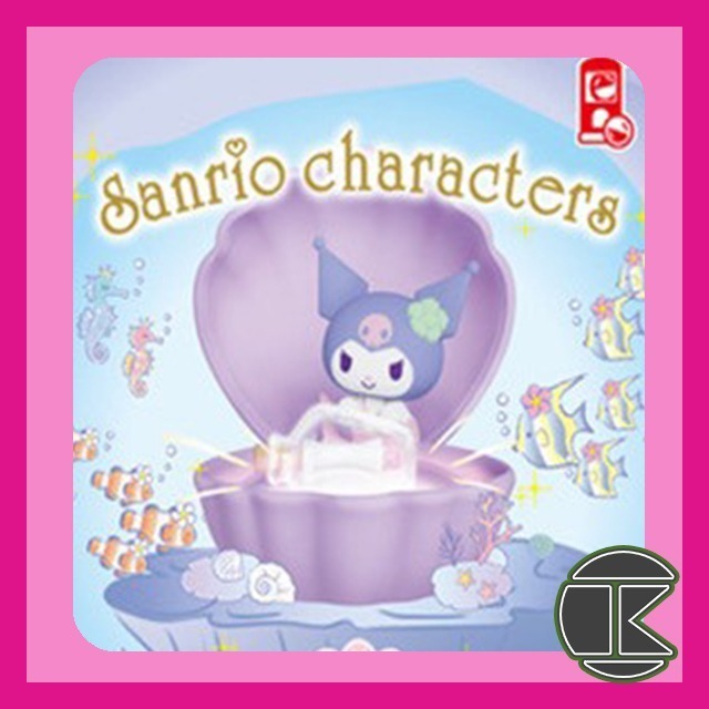 【愛蛋客】現貨 永貿 三麗鷗人魚發光貝殼系列 一中盒6入 盒玩 盲盒 玩具收藏 娛樂 一中盒6入-細節圖2