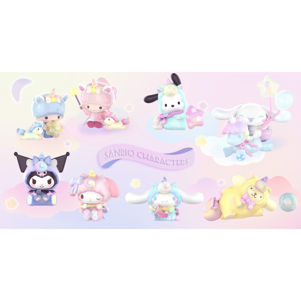 【愛蛋客】6月預購 Sanrio characters幻樂園系列 三麗鷗 玩具 庫洛米 收藏 娛樂 一中盒8入-細節圖3