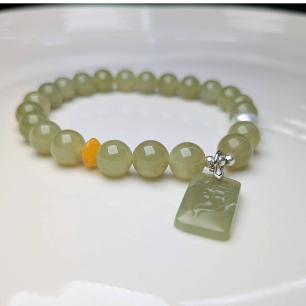 中國玉手鍊-細節圖2