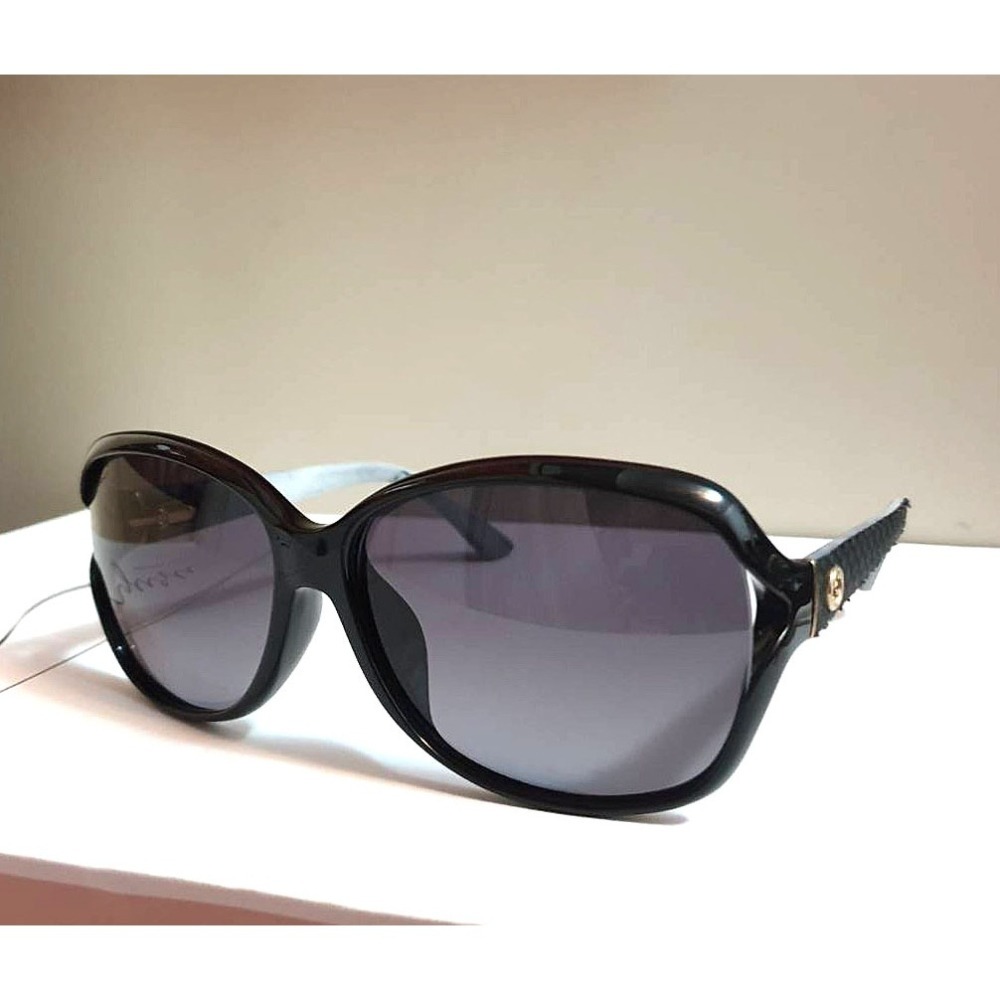 二手美品✨GUCCI墨鏡GG3730F/S膠框包布-精品墨鏡(保證真品-日本旗艦店購入)-細節圖5