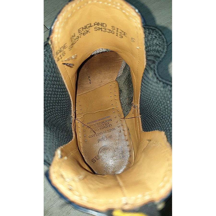 二手 正品Dr.martens 馬汀鞋 墨藍色 雀爾西短靴(無外盒)-細節圖5