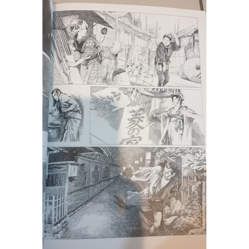 【二手書】伊藤彥造イラストレーター 畫冊/漫畫-精裝本 日文原版1999絕版書-細節圖3