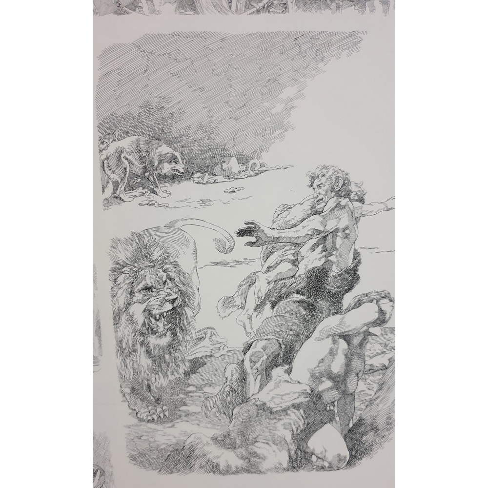 【二手書】伊藤彥造イラストレーター 畫冊/漫畫-精裝本 日文原版1999絕版書-細節圖5