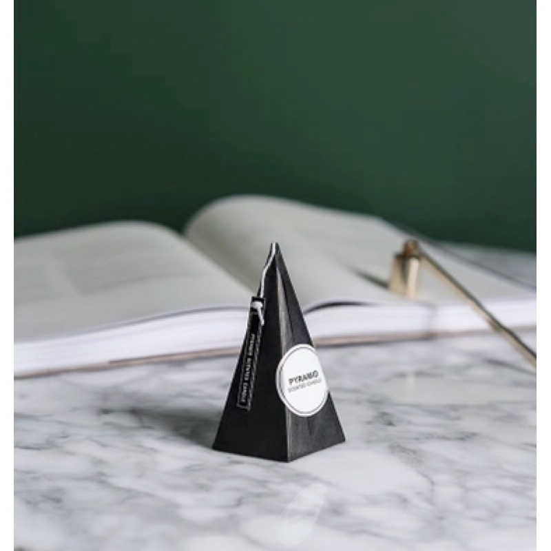 【生活市集】 幾何尖塔香氛蠟燭 造型蠟燭 香薰蠟燭 香氛擺件 蠟燭設計裝飾 禮物 佈置 創意蠟燭擴香交換禮物-細節圖7