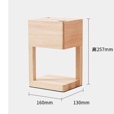 【生活市集】 定時💖送香氛蠟燭 北歐方塊實木融蠟燈 蠟燭燈 融燭燈 蠟燭暖燈香氛蠟燭燈香氛蠟燭交換禮物-細節圖8