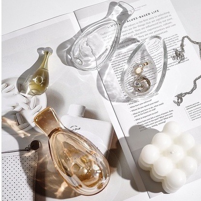 【生活市集】台灣現貨 琥珀鳥飾品收納罐 飾品收納盤 小托盤 擺飾盤 鑰匙盤 收納罐 收納罐 桌面收納 拍照道具 飾品-細節圖7