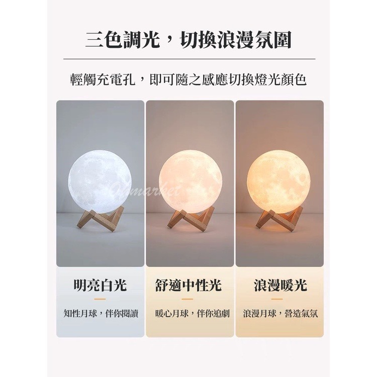 【生活市集】 星球小夜燈 土星燈 月球小夜燈 小夜燈 月球燈床頭燈情人交換禮物星球燈聖誕禮物太空人太空-細節圖7