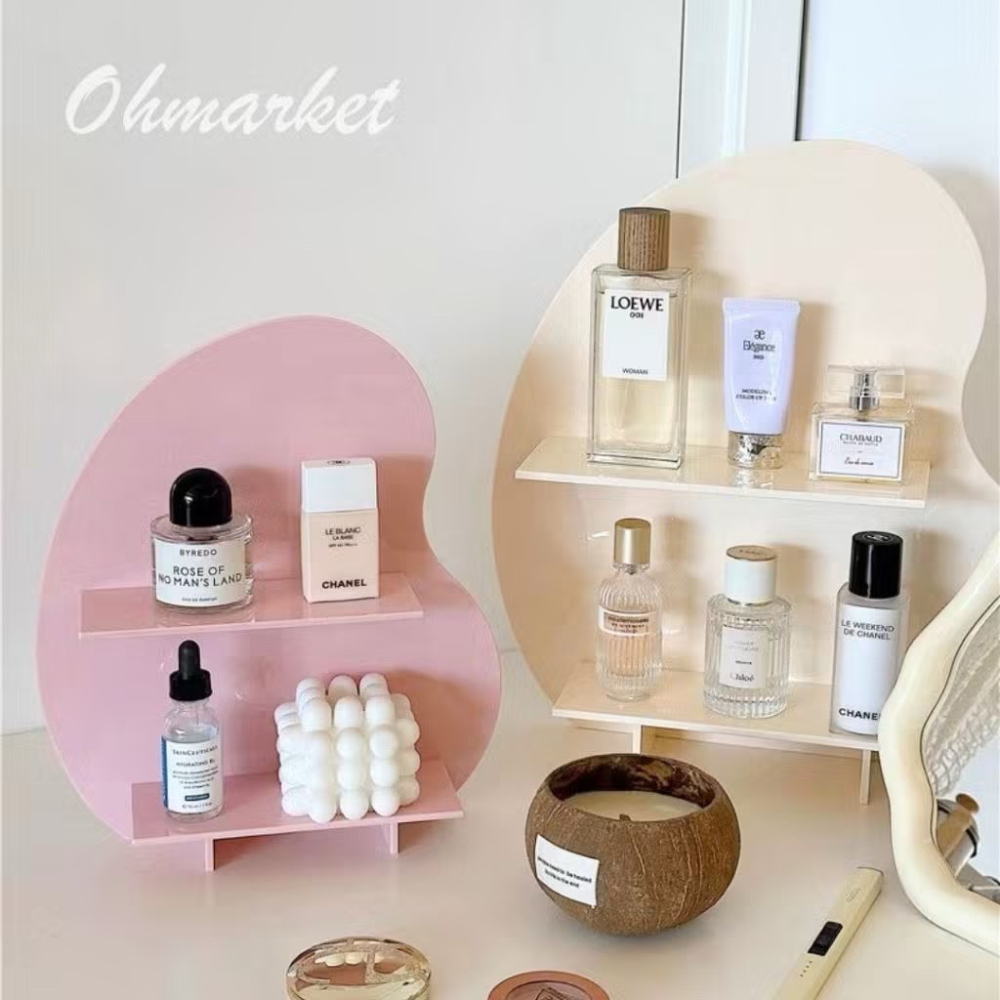 【生活市集】 韓系半月置物架 豆豆置物架 飾品架 咖啡廳佈置飾品收納置物架民宿佈置擺設配件層架收納-細節圖3