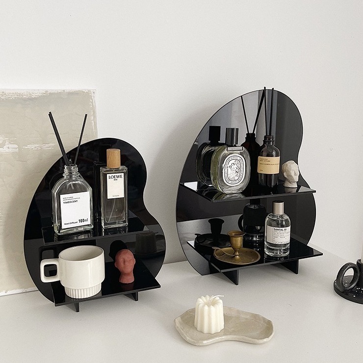 【生活市集】 韓系半月置物架 豆豆置物架 飾品架 咖啡廳佈置飾品收納置物架民宿佈置擺設配件層架收納-細節圖5