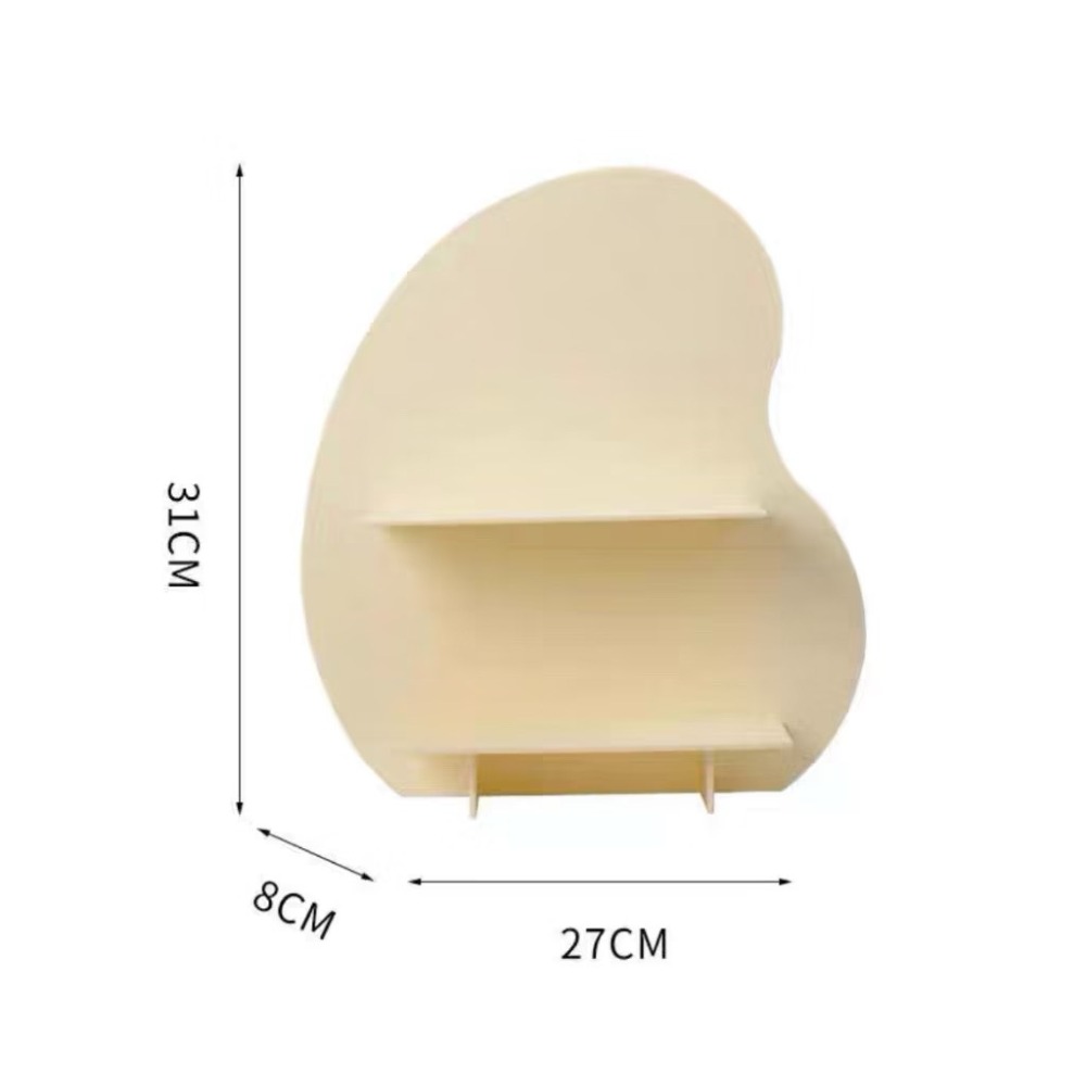 【生活市集】 韓系半月置物架 豆豆置物架 飾品架 咖啡廳佈置飾品收納置物架民宿佈置擺設配件層架收納-規格圖11