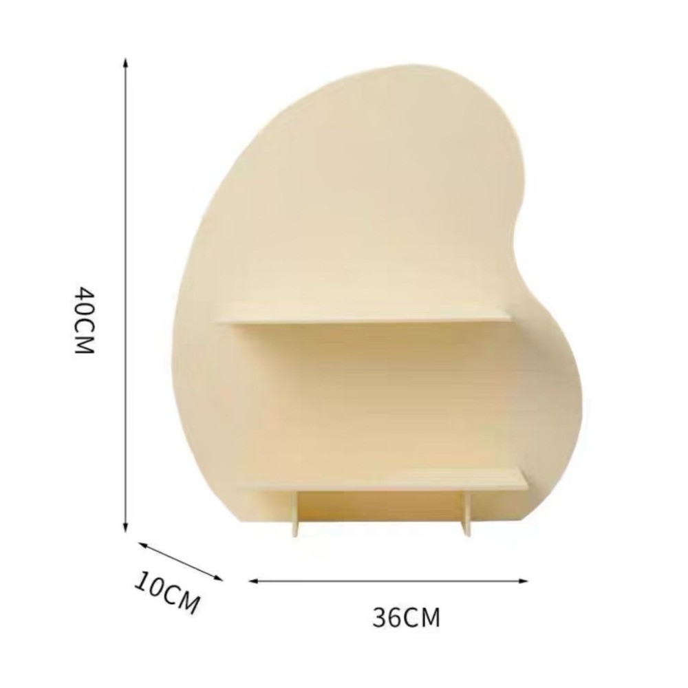 【生活市集】 韓系半月置物架 豆豆置物架 飾品架 咖啡廳佈置飾品收納置物架民宿佈置擺設配件層架收納-規格圖11
