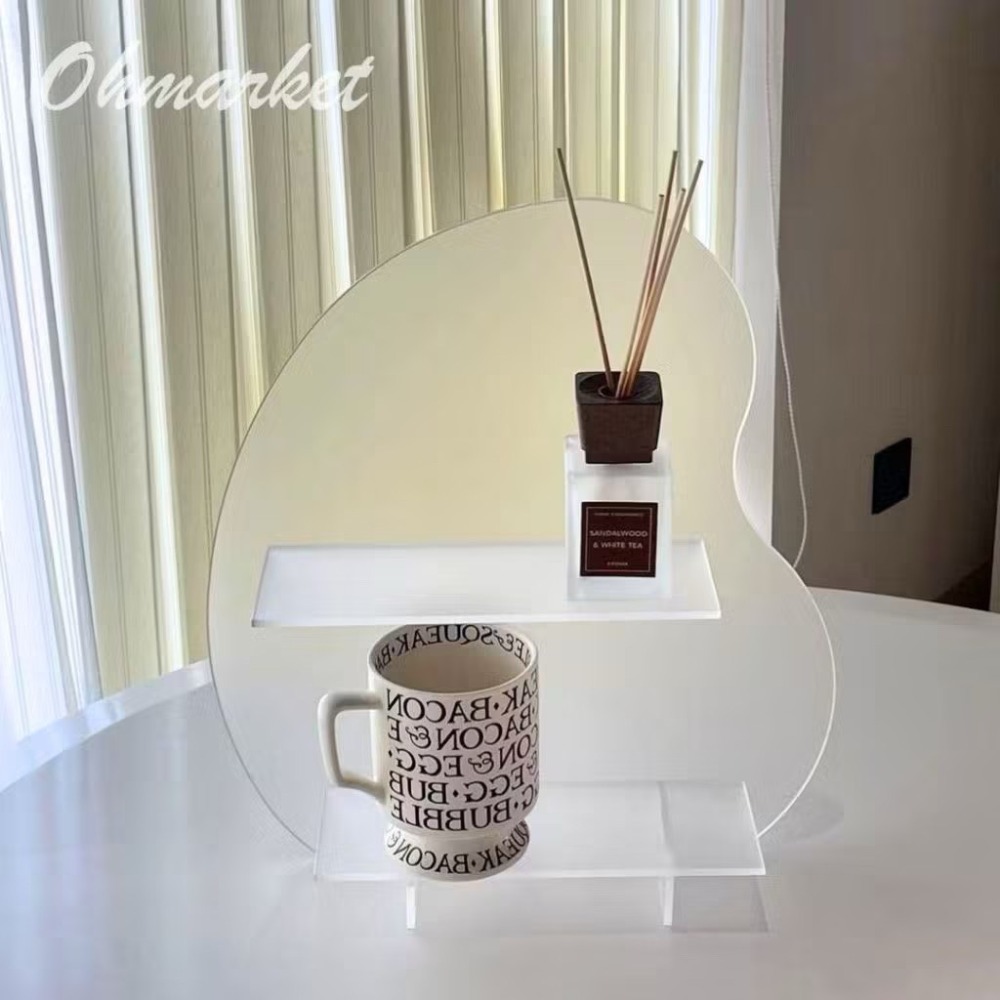 【生活市集】 韓系半月置物架 豆豆置物架 飾品架 咖啡廳佈置飾品收納置物架民宿佈置擺設配件層架收納-規格圖11