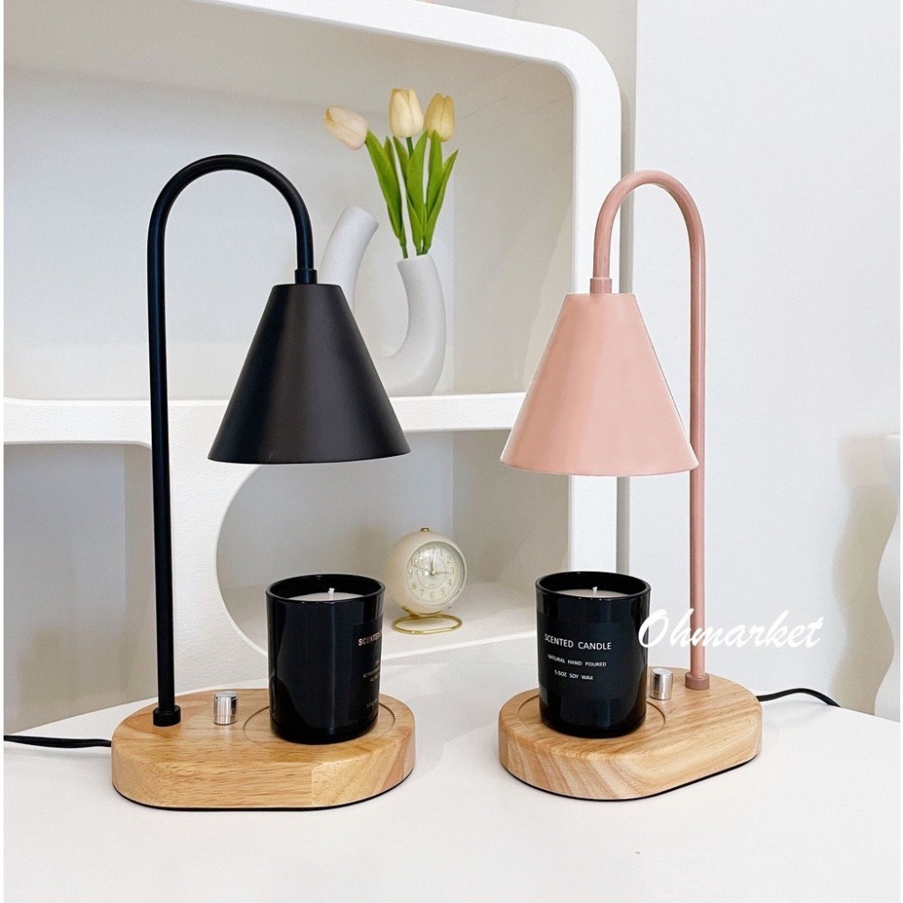 【生活市集】 韓系實木融蠟燈 蠟燭燈 融燭燈 蠟燭暖燈 香氛蠟燭燈 融燈燭燈香氛燈香氛蠟燭母親節禮物-細節圖4