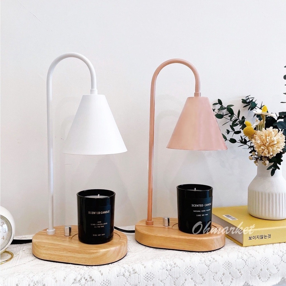 【生活市集】 韓系實木融蠟燈 蠟燭燈 融燭燈 蠟燭暖燈 香氛蠟燭燈 融燈燭燈香氛燈香氛蠟燭母親節禮物-細節圖5