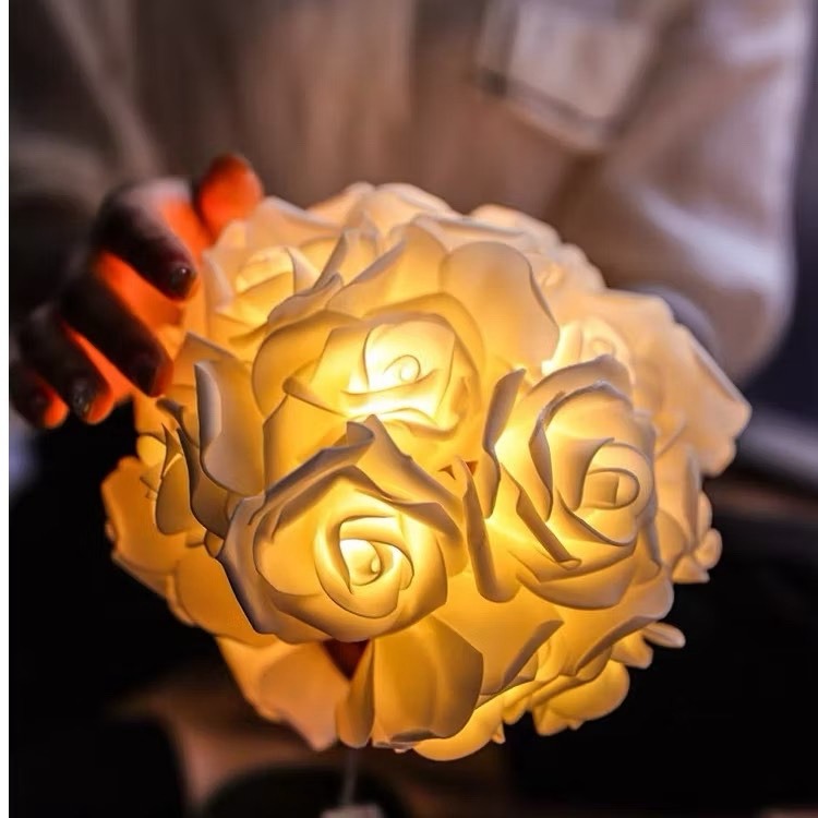 玫瑰燈串300 cm【插電款】