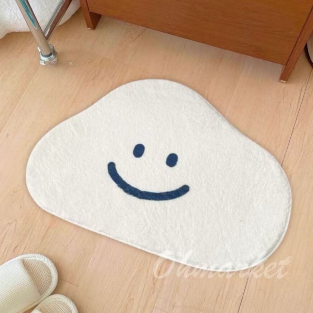 【生活市集】 北歐家居 浴室地墊 室內地墊 地毯 防滑地毯 吸水地毯 廁所地墊 腳踏墊防滑地墊絨毛地毯-規格圖9