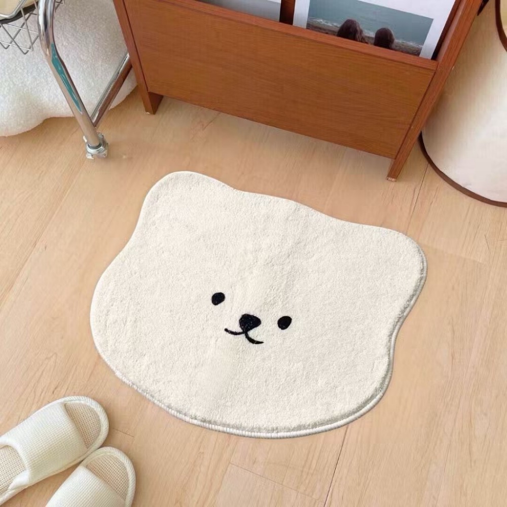 【生活市集】 北歐家居 浴室地墊 室內地墊 地毯 防滑地毯 吸水地毯 廁所地墊 腳踏墊防滑地墊絨毛地毯-規格圖9