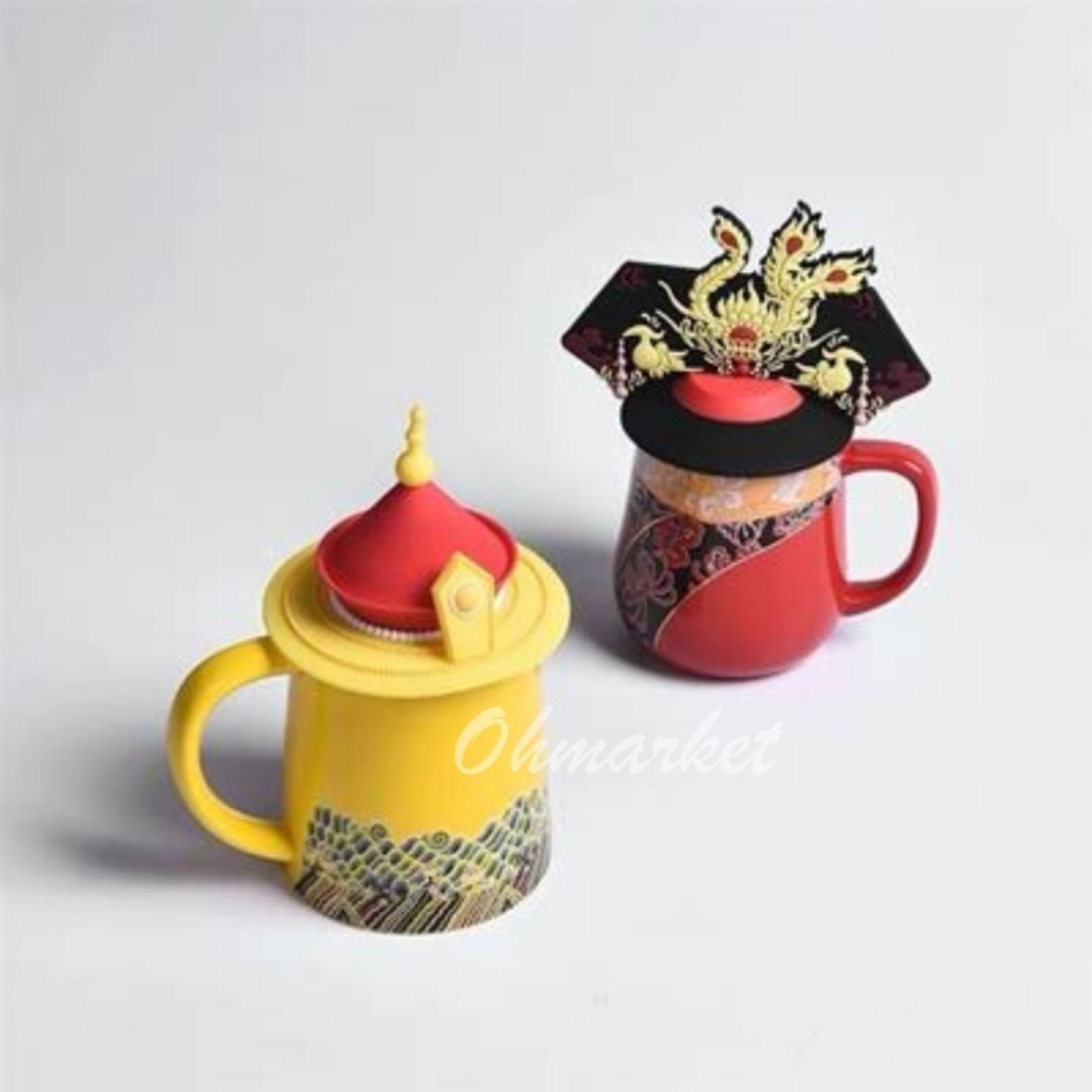 【生活市集】結婚禮 龍鳳對杯 附禮盒禮袋 陶瓷對杯 新婚 結婚禮物情侶對杯杯子情人節交換禮物馬克杯喬遷禮物-細節圖2