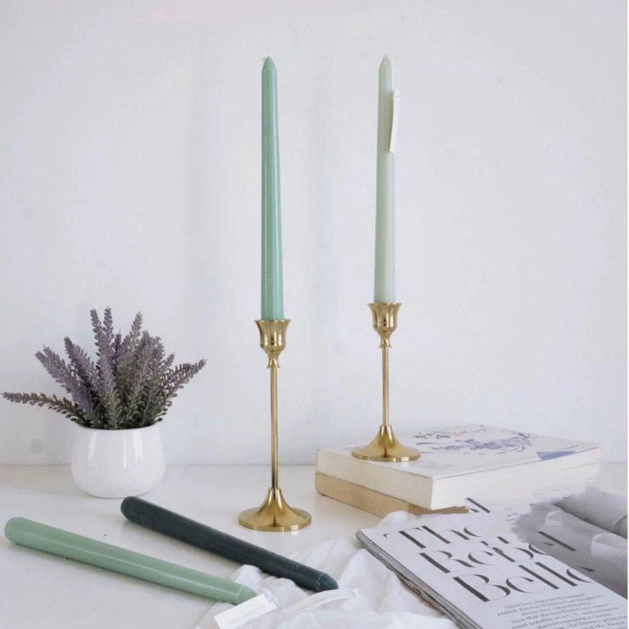 【生活市集】 莫蘭迪漸層 香薰蠟燭 長蠟 大豆蠟 漸層蠟燭 香氛 香薰 蠟燭 北歐蠟燭台香氛蠟燭大豆蠟-細節圖6