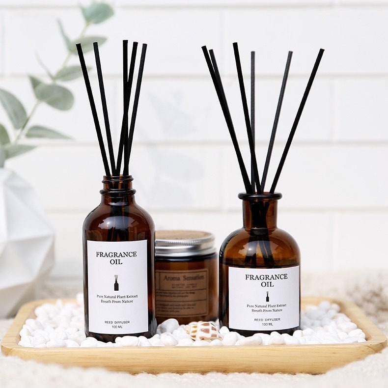 【生活市集】 飯店質感 香薰擴香瓶 無火香燻精油 無火室內擴香瓶100ml 擴香棒 香氛 擴香 室內擴香 芳香劑-細節圖4