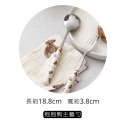 【生活市集】24H台灣現貨 不銹鋼 小熊餐具 刀叉勺不銹鋼餐具組熊熊餐具便攜餐具創意餐具露營餐具刀叉環保餐具筷子湯匙-規格圖9