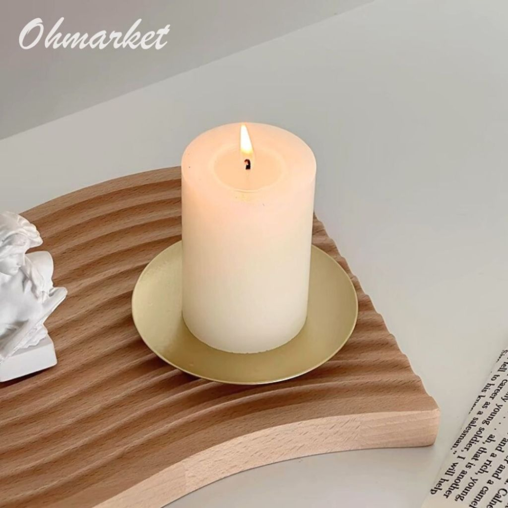 【生活市集】 三腳小燭台 蠟燭台 蠟燭 香氛蠟燭 香薰蠟燭 蠟燭座 蠟燭墊-細節圖5