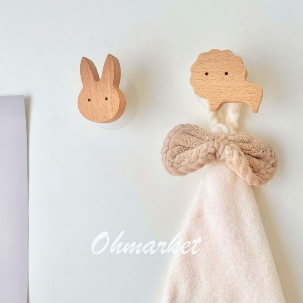 【生活市集】 星星月亮 櫸木掛鉤❗️免打孔 打孔皆可安裝❗️掛鉤 原木掛鉤 衣架 衣帽架 掛飾 牆掛 壁掛-細節圖3