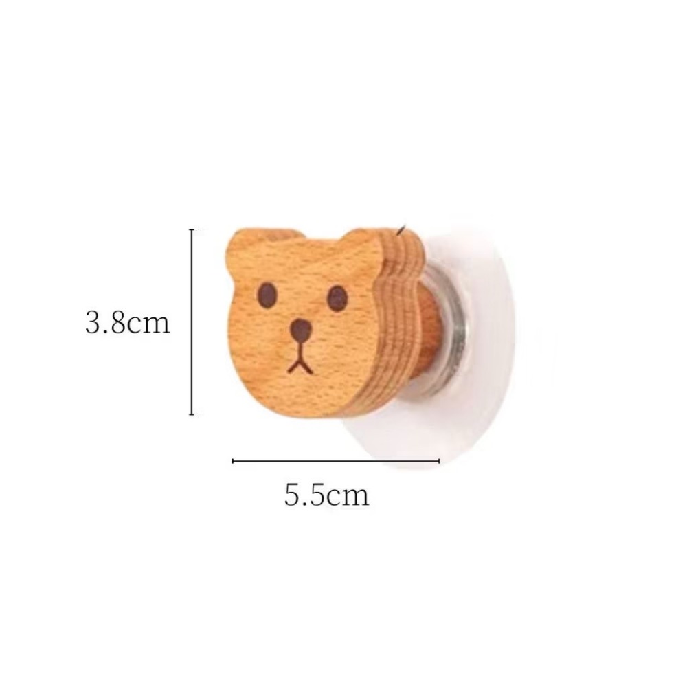 【生活市集】 星星月亮 櫸木掛鉤❗️免打孔 打孔皆可安裝❗️掛鉤 原木掛鉤 衣架 衣帽架 掛飾 牆掛 壁掛-規格圖9