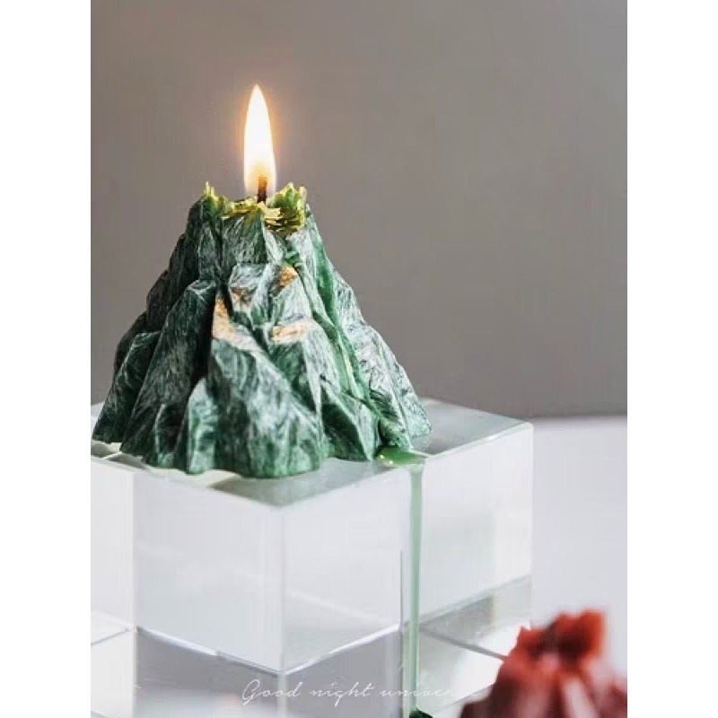 【生活市集】 北歐火山 香氛蠟燭 香薰蠟燭 蠟燭 漸層蠟燭 造型蠟燭 氣氛佈置 火山蠟燭 交換禮物 情人 設計-規格圖8