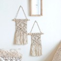 【生活市集】 波希米亞 編織小掛飾 牆壁裝飾 編織 掛飾 佈置 露營 北歐 補夢網 禮物 婚禮露營波希米亞壁掛-規格圖9